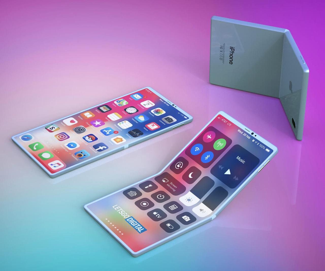 Foldable iPhone renders offer a glimpse into the future - NotebookCheck.net  News