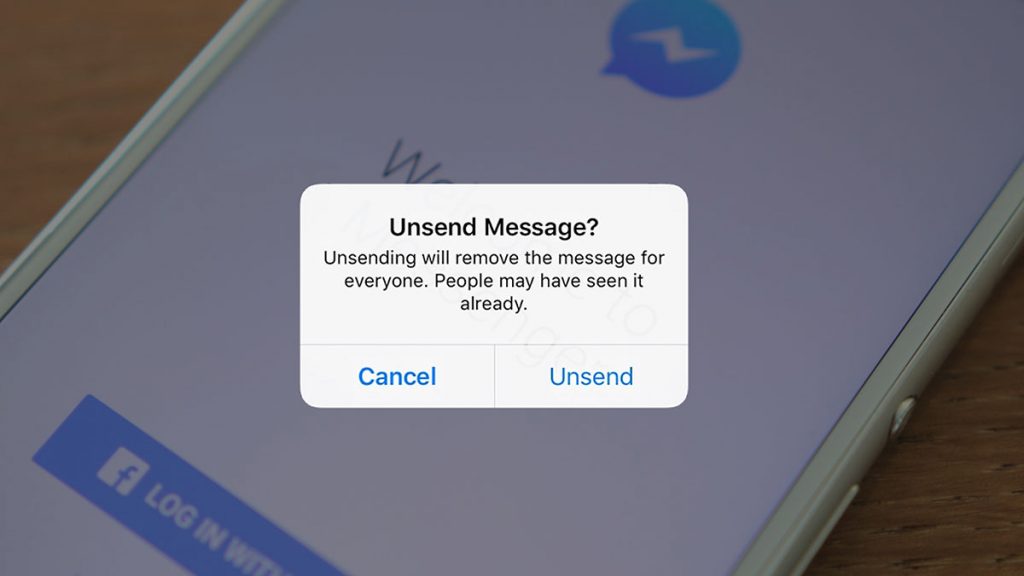 Messenger unsend feature will give you 10 minutes to delete a message